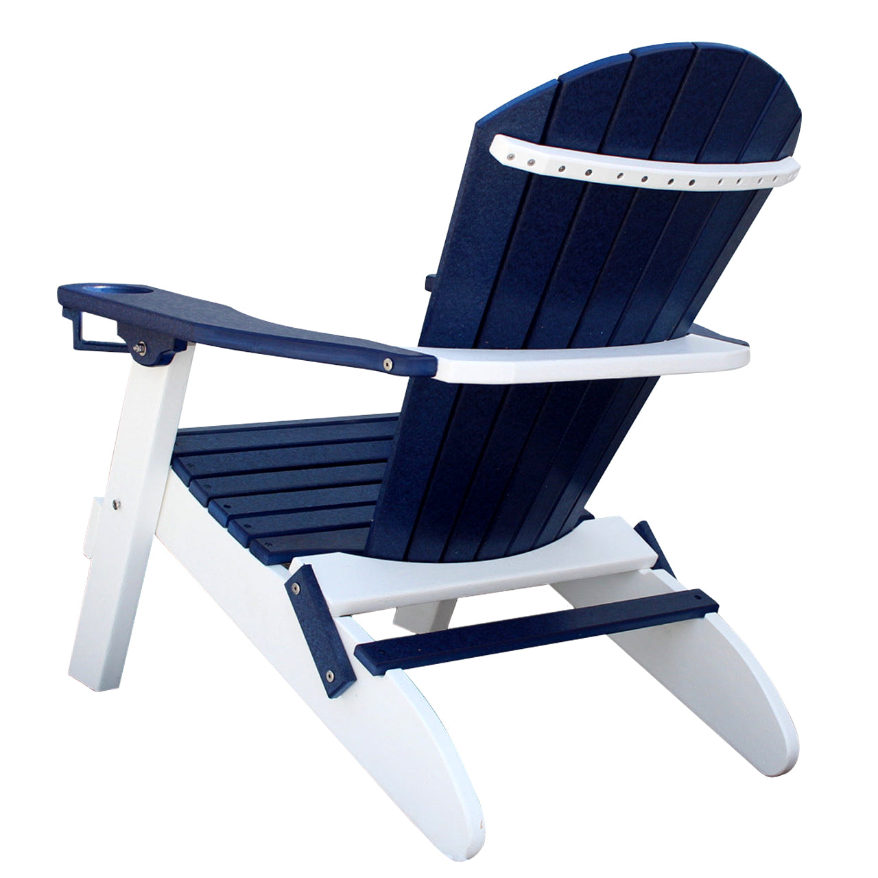 Deluxe Adirondack Folding Chair w/cupholders